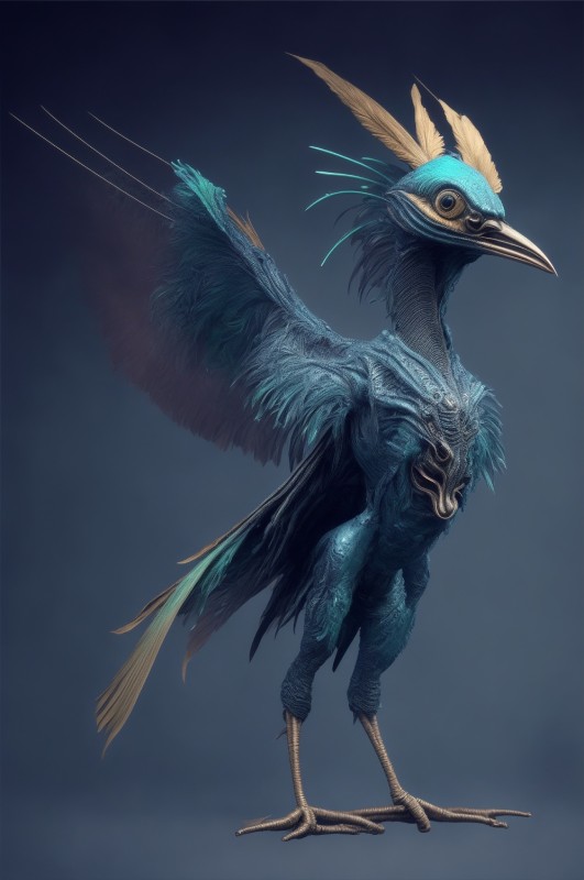 Eclipse of Chaos - Alien bird full body - Image Copyright: contato@agideia.com.br