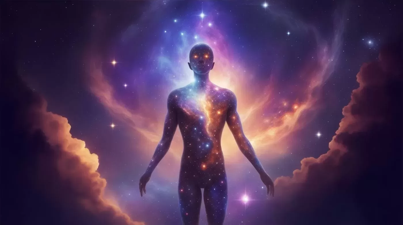 Cosmic Human in the Universe - What is Holotropic Breathwork? A Journey of Self-Exploration - Psy Brasil - Image Copyright: contato@agideia.com.br